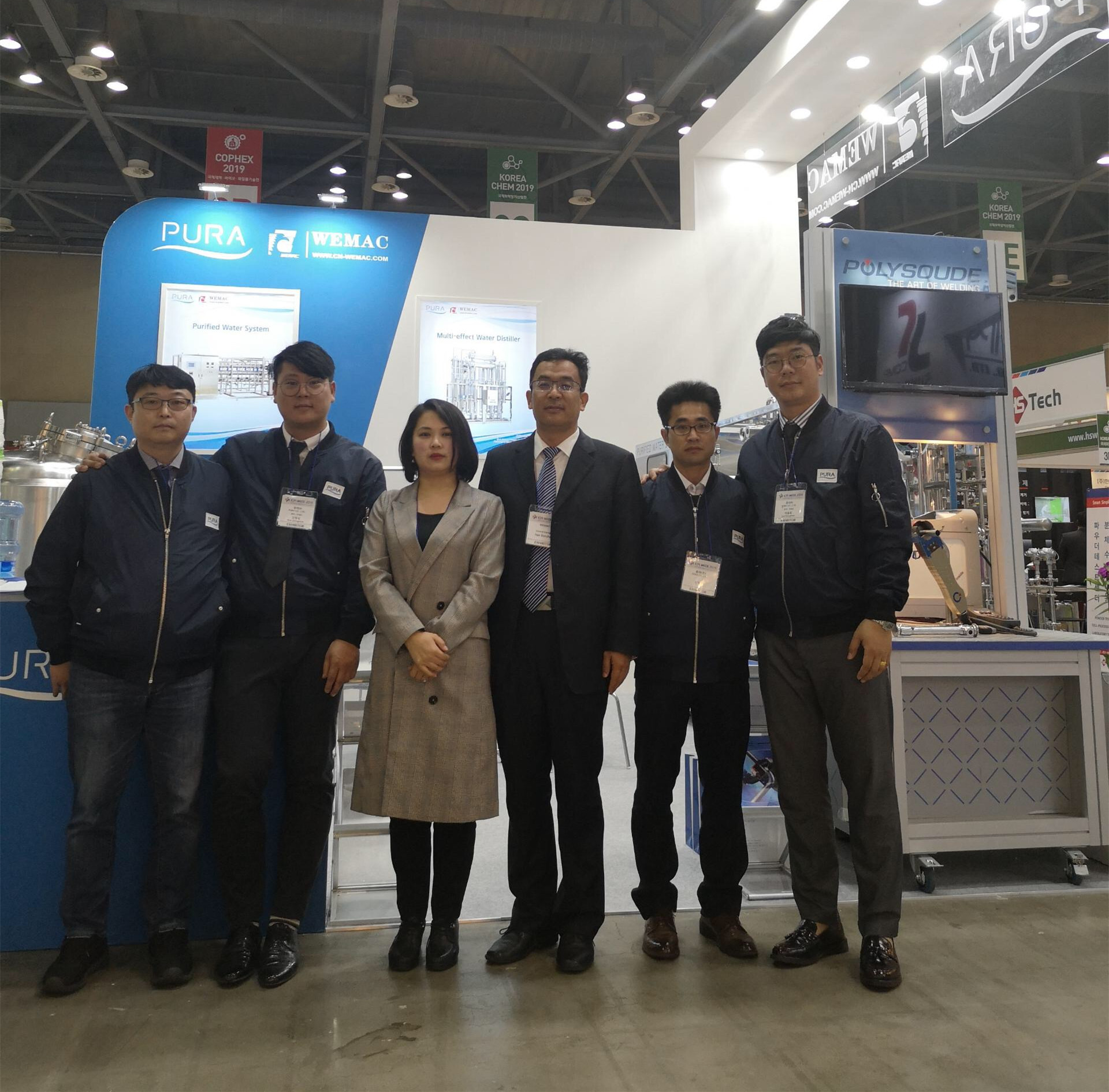 WEMAC attends 2019 COPHEX Korea Pharm Exhibition S021
